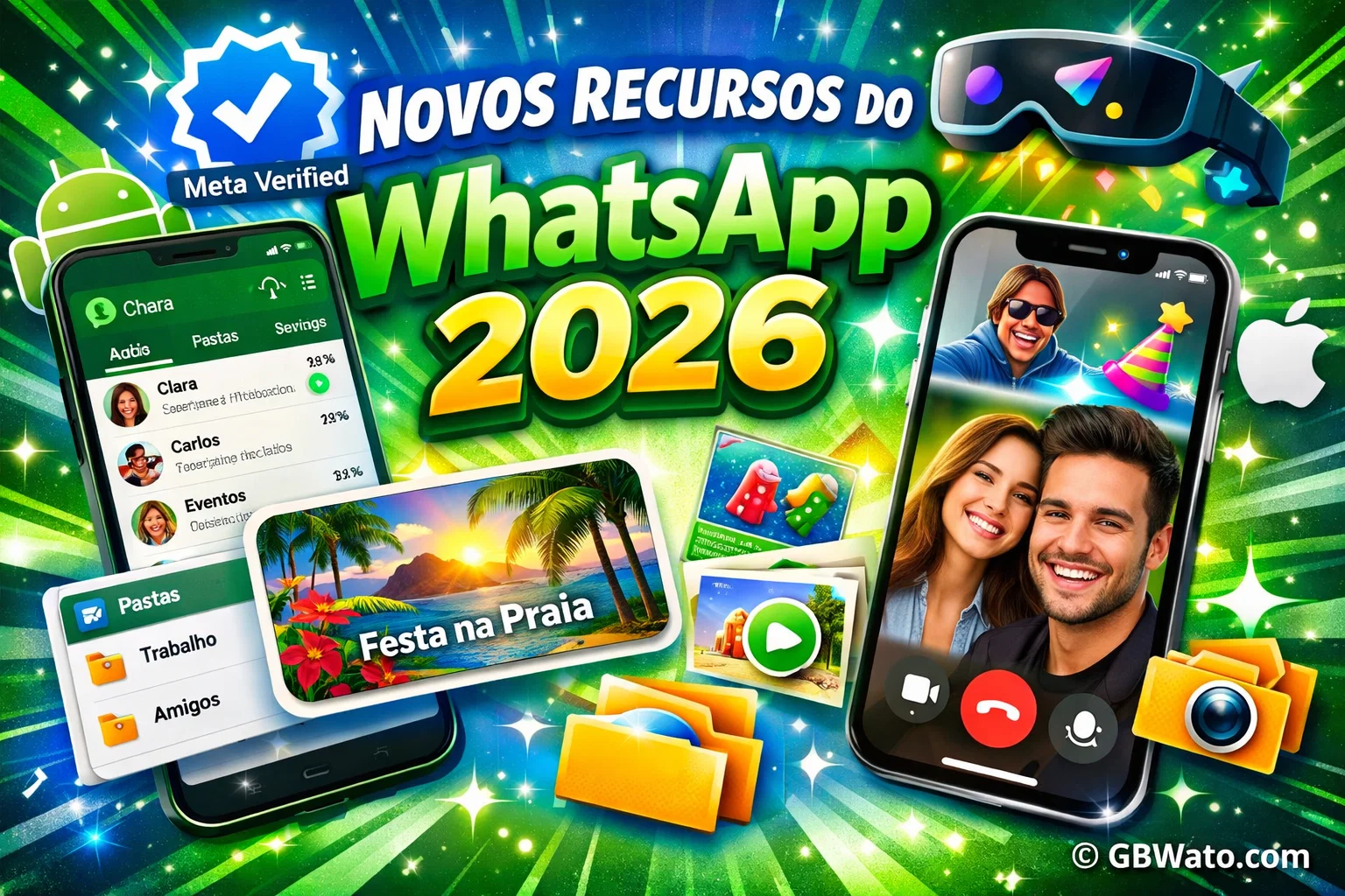 Novos Recursos do WhatsApp em 2026 para Android e iOS