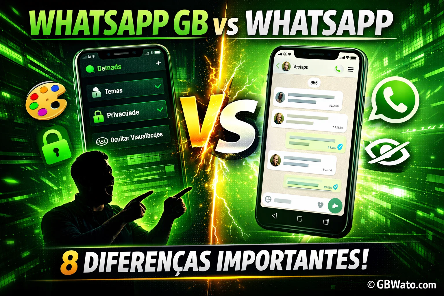 WhatsApp GB vs WhatsApp Messenger
