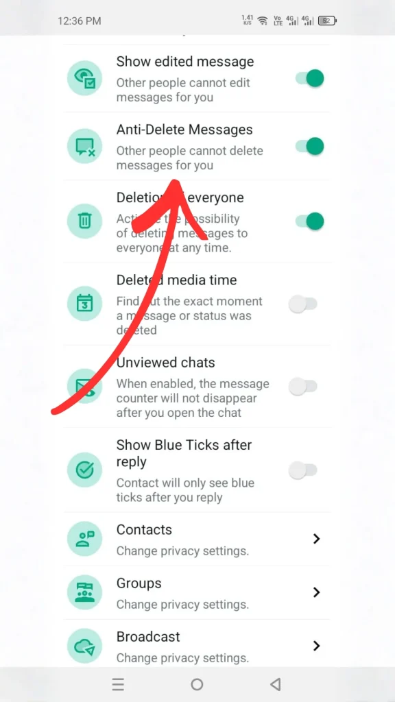 Whatsapp GB Anti-Excluir Mensagens